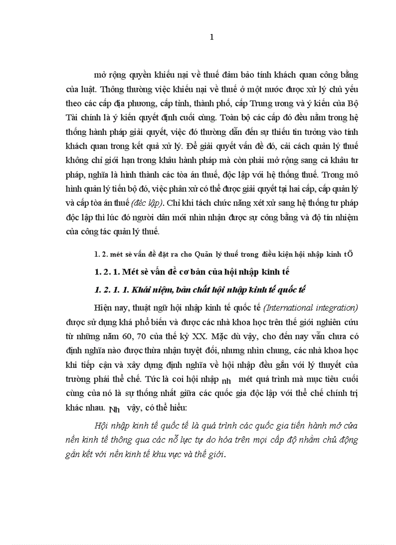image for page Đổi mới quản lý thuế trong điều kiện hội nhập kinh tế ở Việt Nam
