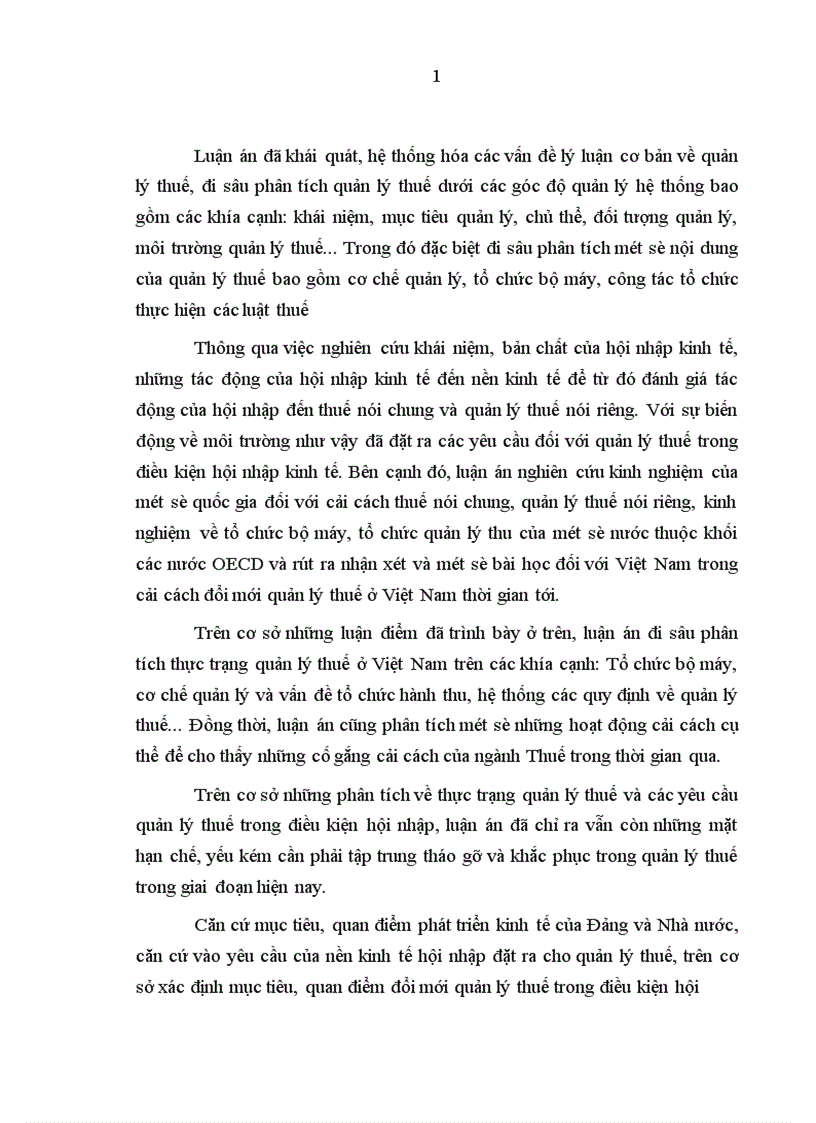 image for page Đổi mới quản lý thuế trong điều kiện hội nhập kinh tế ở Việt Nam