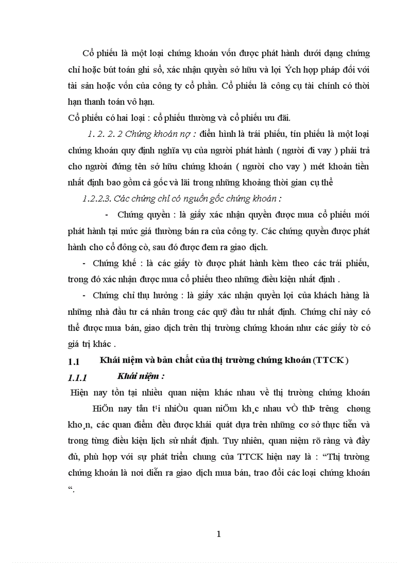 image for page Thị trường chứng khoán và xu hướng phát triển thị trường chứng khoán Việt Nam trong thời gian tới 1