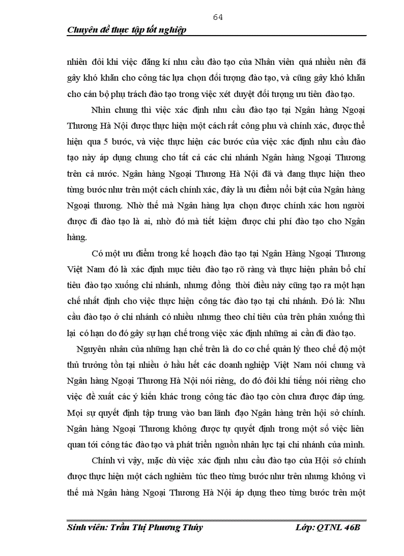 image for page Đào tạo và phát triển nguồn nhân lực tại Ngân hàng Ngoại Thương chi nhánh Hà Nội 1