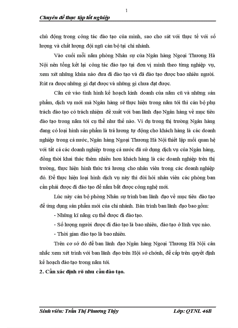 image for page Đào tạo và phát triển nguồn nhân lực tại Ngân hàng Ngoại Thương chi nhánh Hà Nội 1