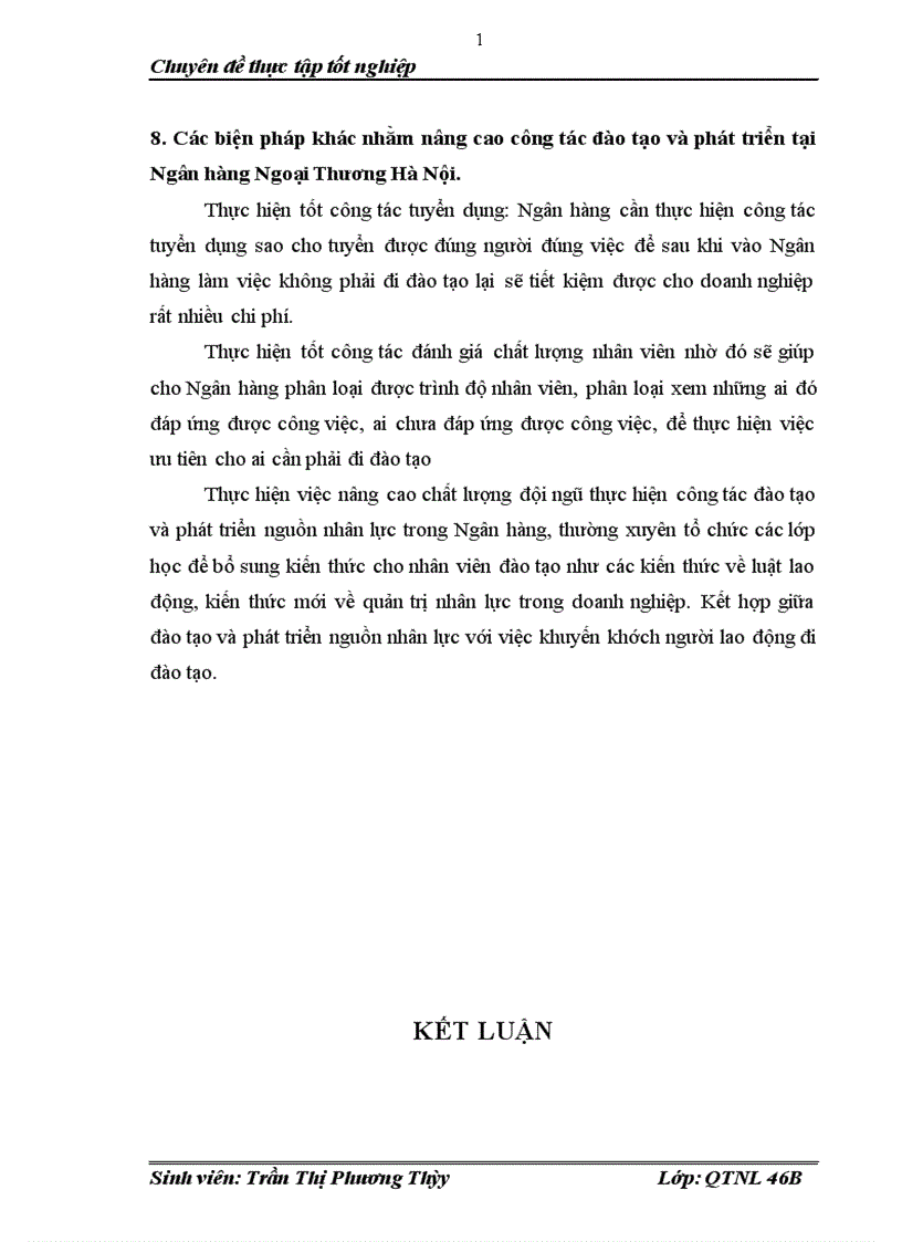 image for page Đào tạo và phát triển nguồn nhân lực tại Ngân hàng Ngoại Thương chi nhánh Hà Nội 1