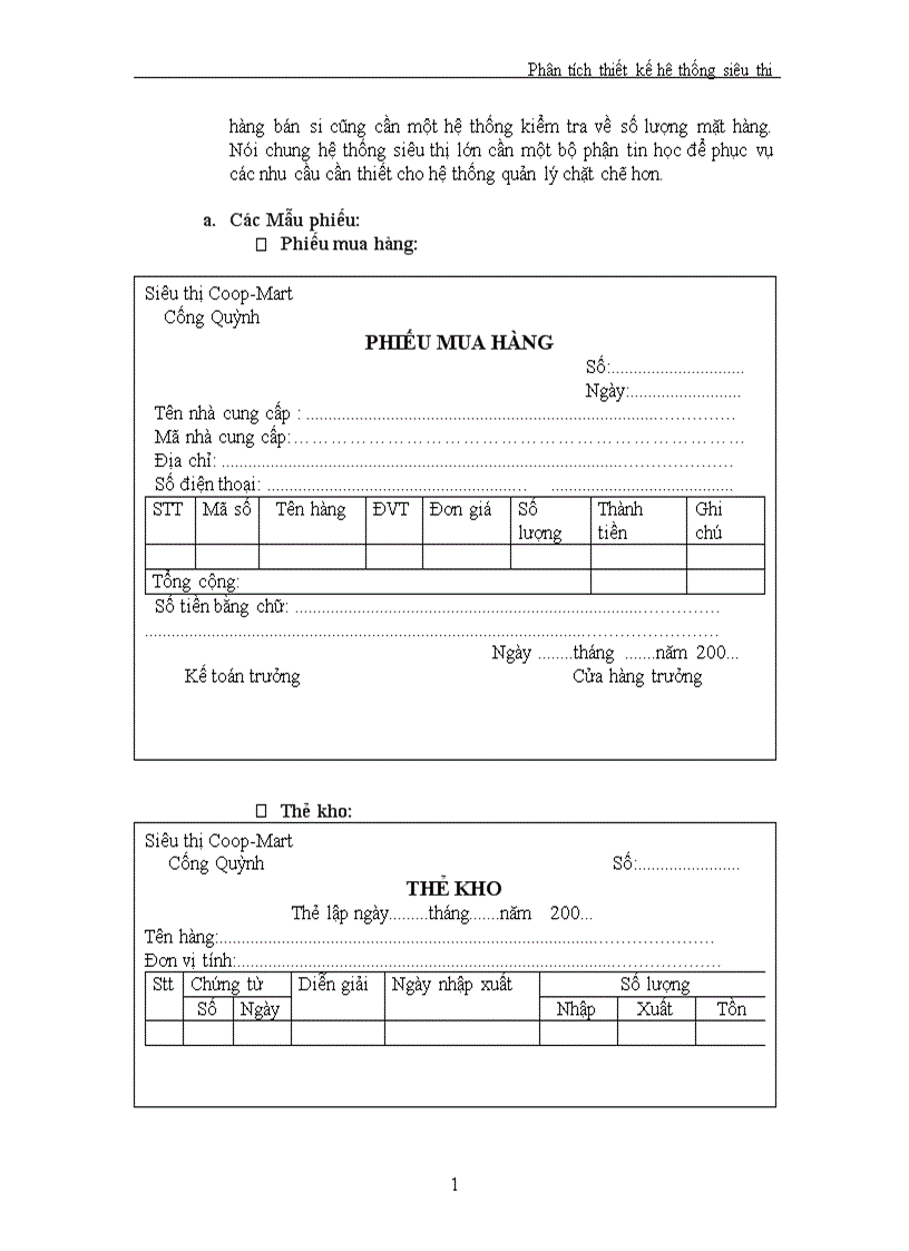 image for page Phân tích thiết kế hệ thống siêu thị 1