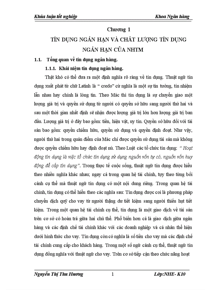 image for page Giải pháp nâng cao chất lượng tín dụng ngắn hạn tại Ngân hàng đầu tư và phát triển tỉnh Cao Bằng 1