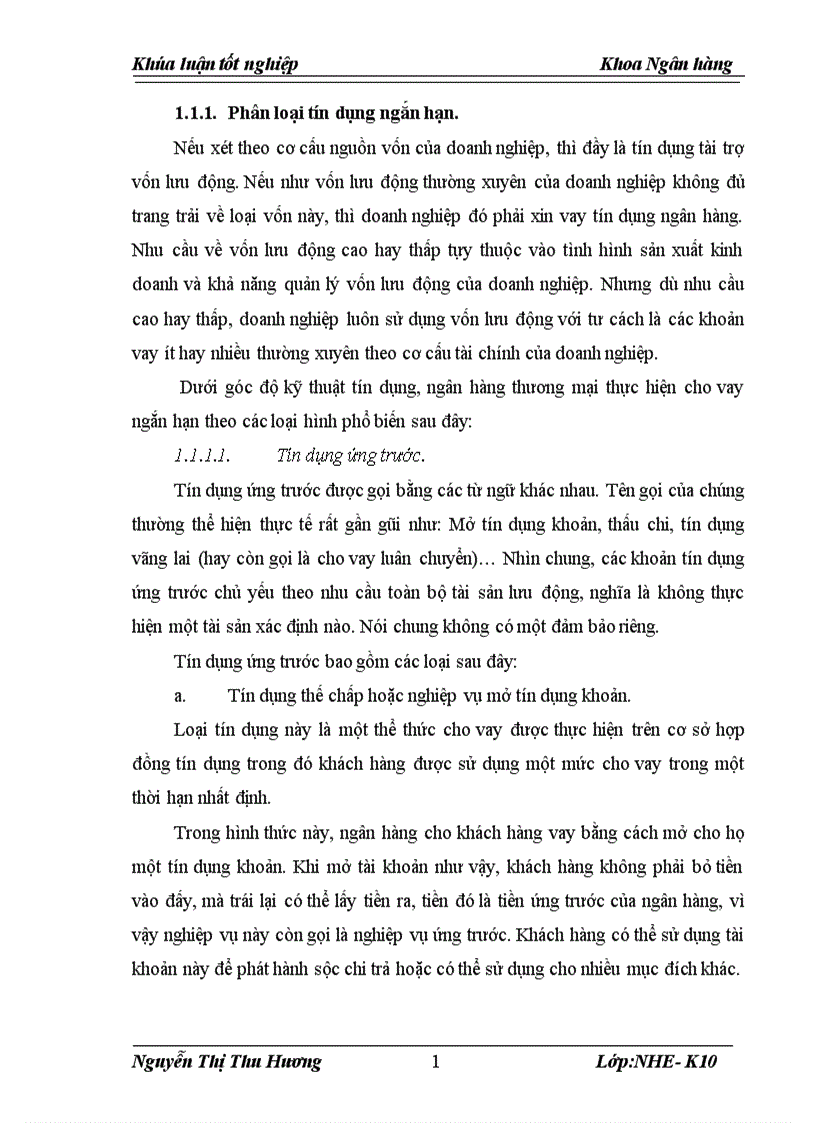 image for page Giải pháp nâng cao chất lượng tín dụng ngắn hạn tại Ngân hàng đầu tư và phát triển tỉnh Cao Bằng 1