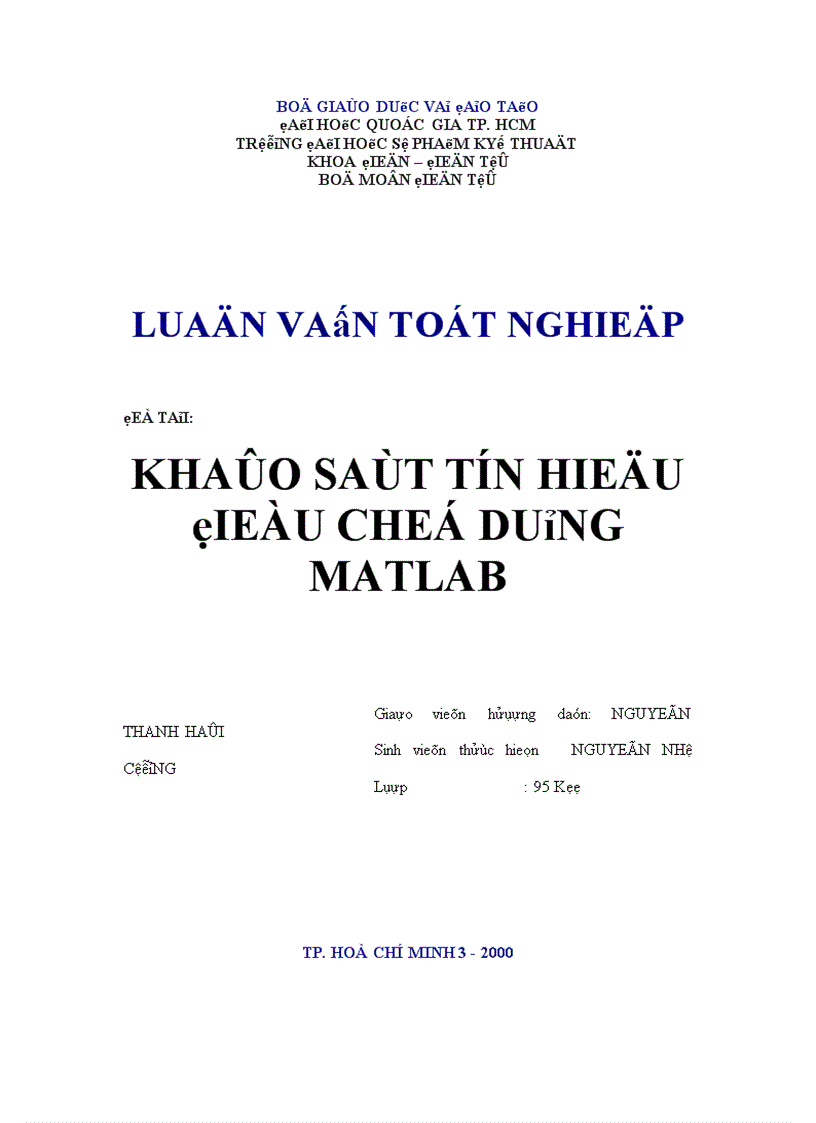 image for page Khảo sát tín hiệu điều chế dùng Matlab 1
