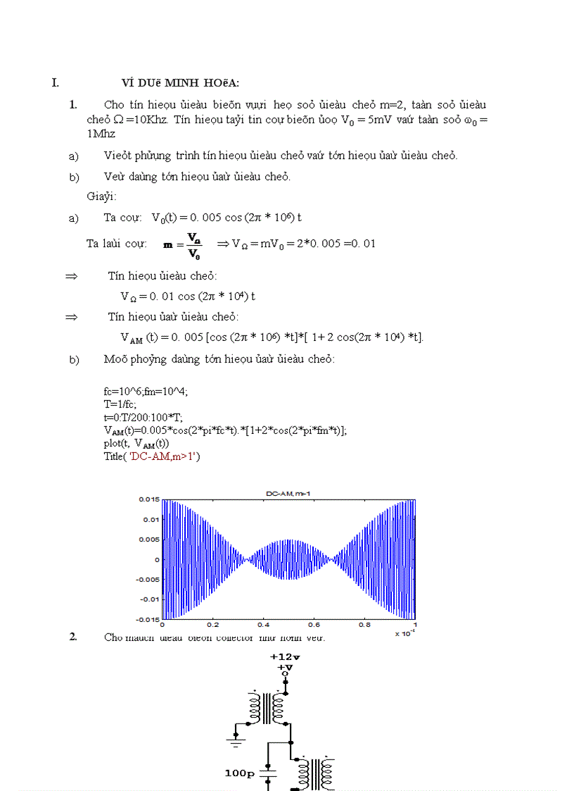 image for page Khảo sát tín hiệu điều chế dùng Matlab 1