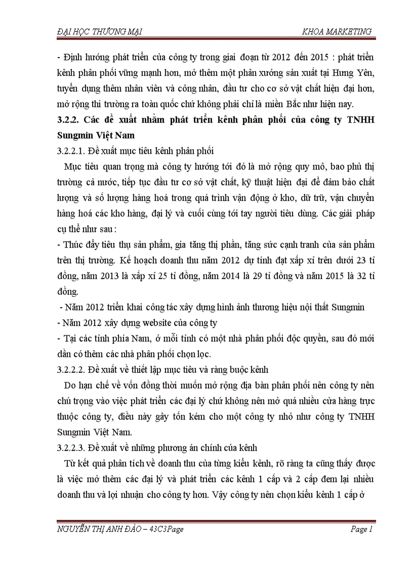 image for page Báo cáo thực tập tổng hợp Phát triển kênh phân phối sản phẩm nội thất của công ty TNHH SUNGMIN Việt Nam trên thị trường Hà Nội và các tỉnh lân cận