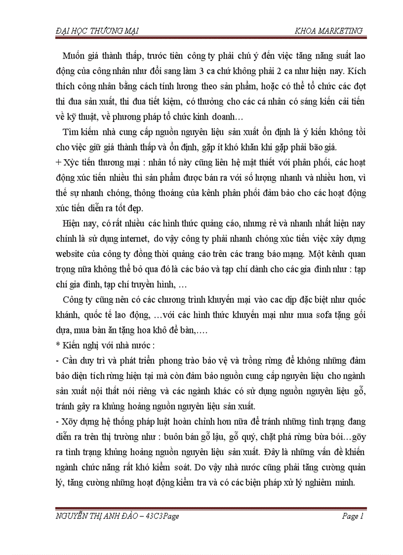image for page Báo cáo thực tập tổng hợp Phát triển kênh phân phối sản phẩm nội thất của công ty TNHH SUNGMIN Việt Nam trên thị trường Hà Nội và các tỉnh lân cận