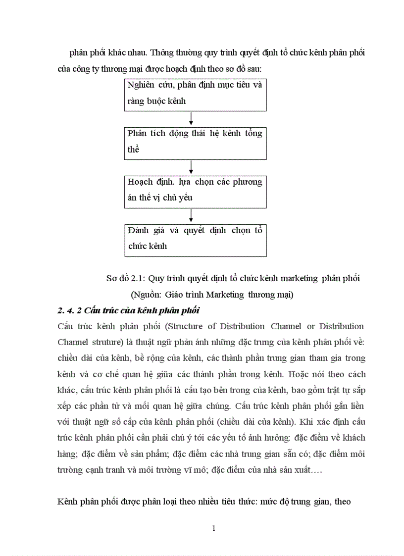 image for page Báo cáo thực tập tổng hợp Phát triển kênh phân phối sản phẩm của công ty TNHH phát triển du lịch dịch vụ Hoàng Dương tại thị trường Hà Nội