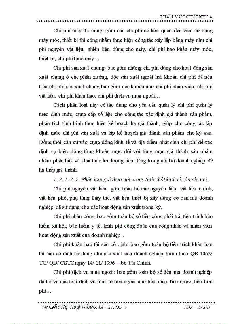 image for page Hoàn thiện kế toán tập hợp chi phí sản xuất và tính giá thành sản phẩm xây lắp tại Công ty xây dựng và phát triển đô thị 1