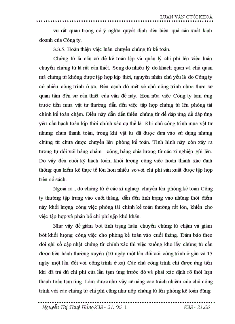image for page Hoàn thiện kế toán tập hợp chi phí sản xuất và tính giá thành sản phẩm xây lắp tại Công ty xây dựng và phát triển đô thị 1