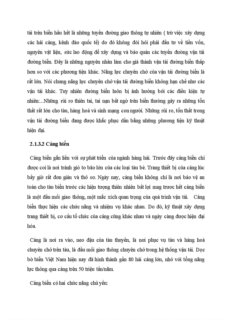 image for page Thực trạng dịch vụ vận tải biển của công ty Vinashin New World 1