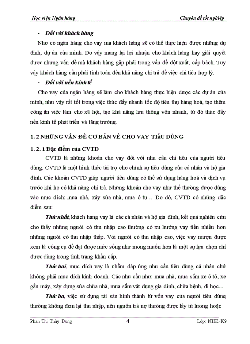 image for page Nâng cao chất lượng cho vay tiêu dùng tại Ngân hàng Thương mại Cổ phần Kỹ Thương Việt Nam Chi nhánh Hà Nội 1