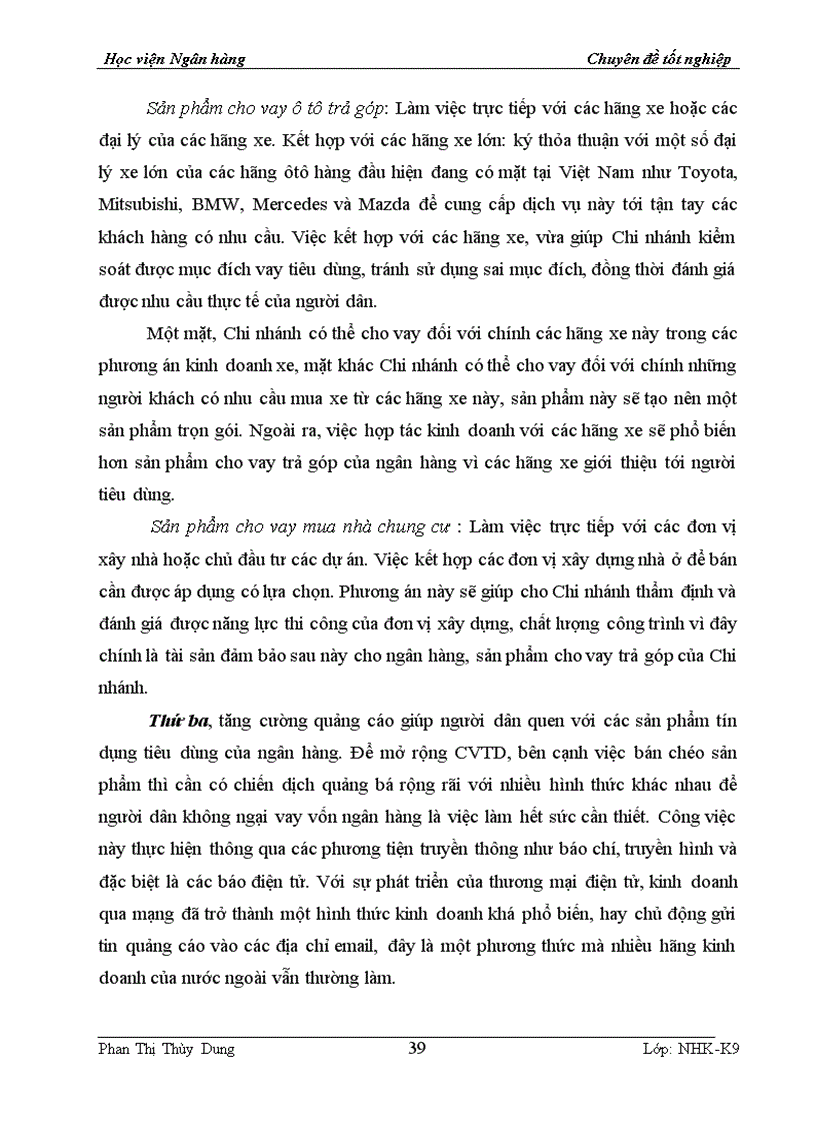 image for page Nâng cao chất lượng cho vay tiêu dùng tại Ngân hàng Thương mại Cổ phần Kỹ Thương Việt Nam Chi nhánh Hà Nội 1