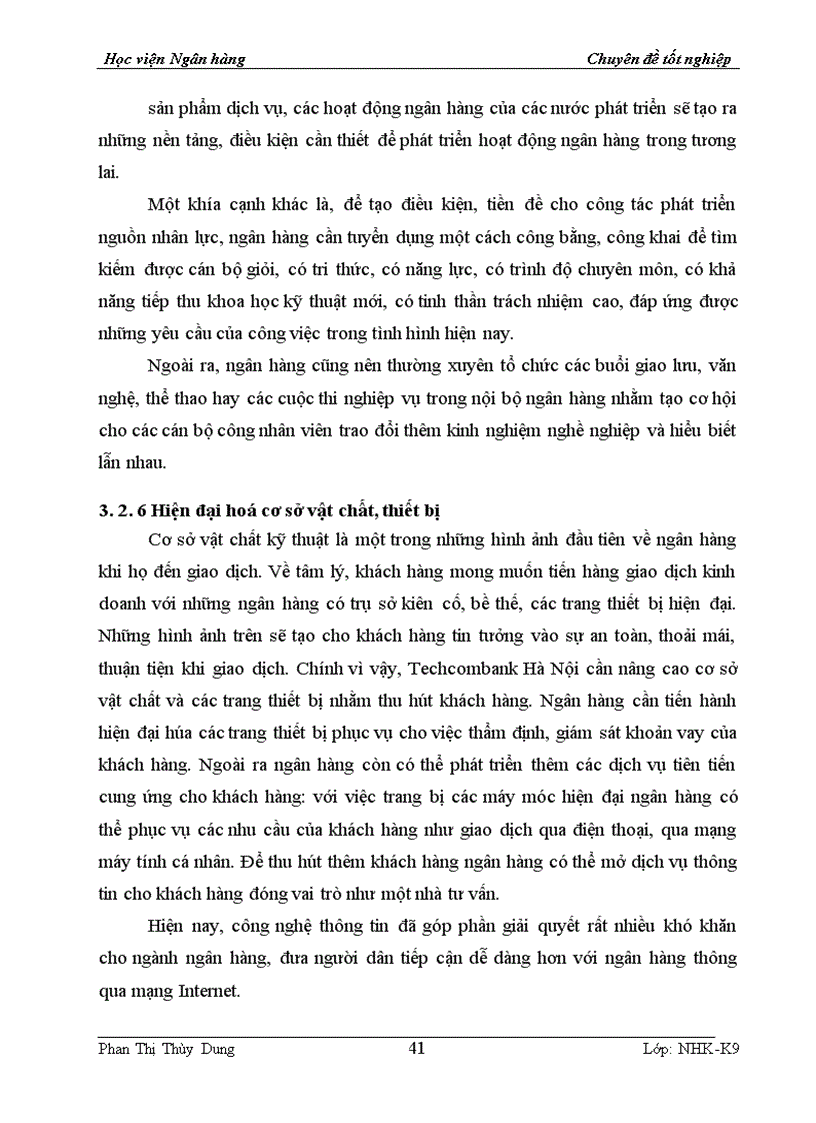 image for page Nâng cao chất lượng cho vay tiêu dùng tại Ngân hàng Thương mại Cổ phần Kỹ Thương Việt Nam Chi nhánh Hà Nội 1