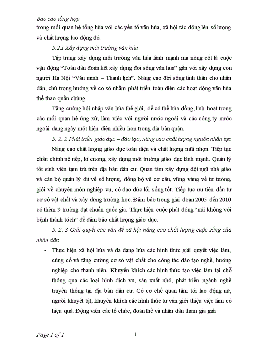 image for page Giải quyết việc làm cho lao động nông nghiệp mất đất quận Cầu Giấy trong quá trình đô thị hóa