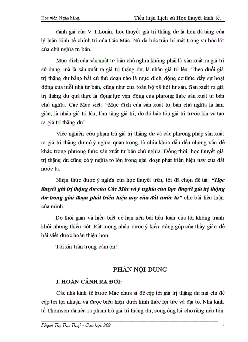 image for page Học thuyết giá trị thặng dư của Các Mác và ý nghĩa của học thuyết giá trị thặng dư trong giai đoạn phát triển hiện nay của đất nước ta