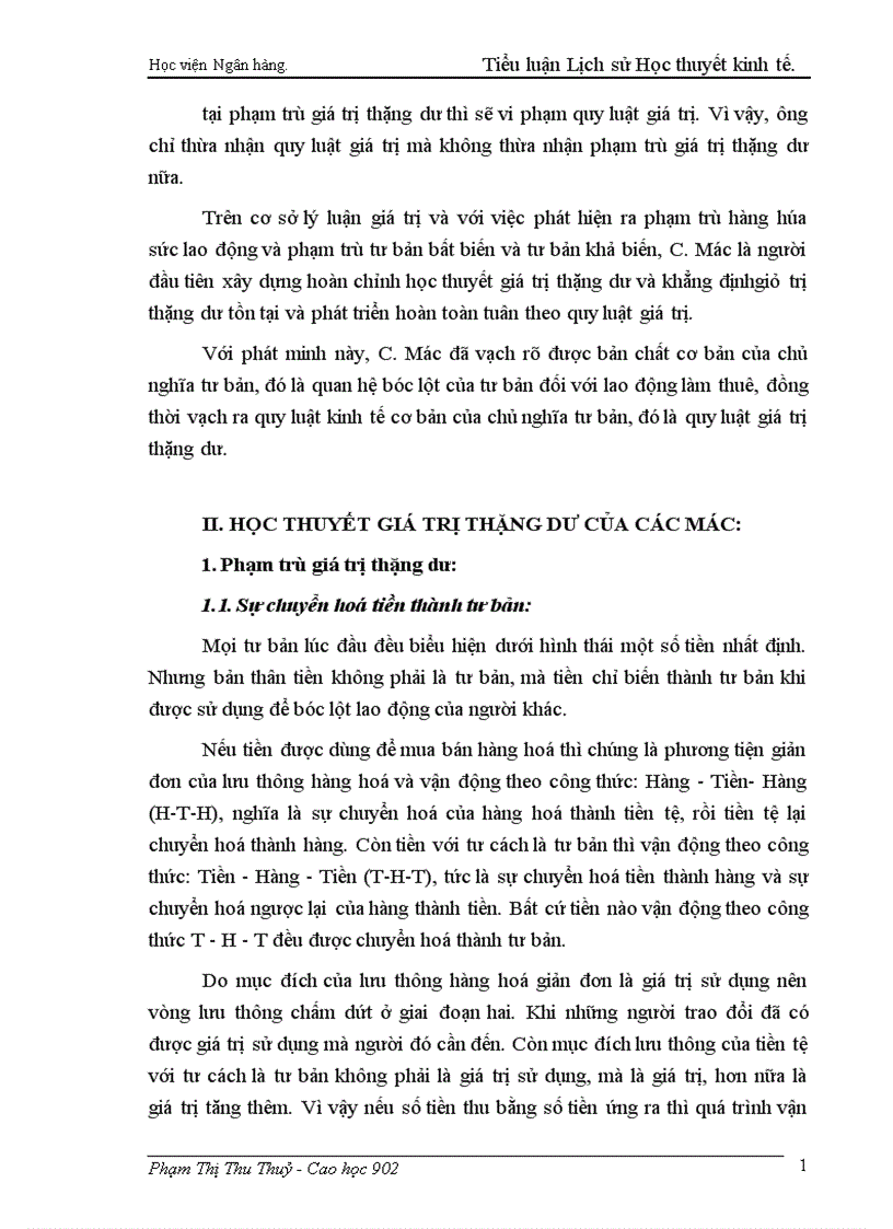 image for page Học thuyết giá trị thặng dư của Các Mác và ý nghĩa của học thuyết giá trị thặng dư trong giai đoạn phát triển hiện nay của đất nước ta