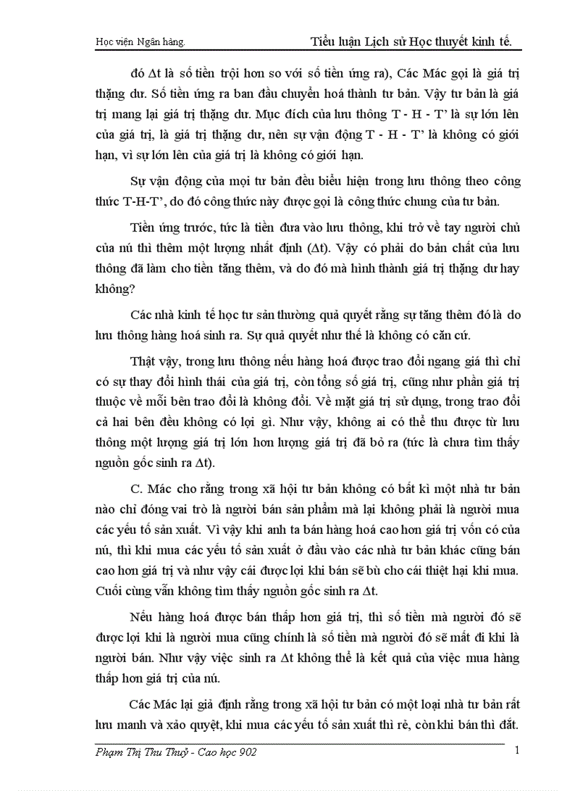 image for page Học thuyết giá trị thặng dư của Các Mác và ý nghĩa của học thuyết giá trị thặng dư trong giai đoạn phát triển hiện nay của đất nước ta