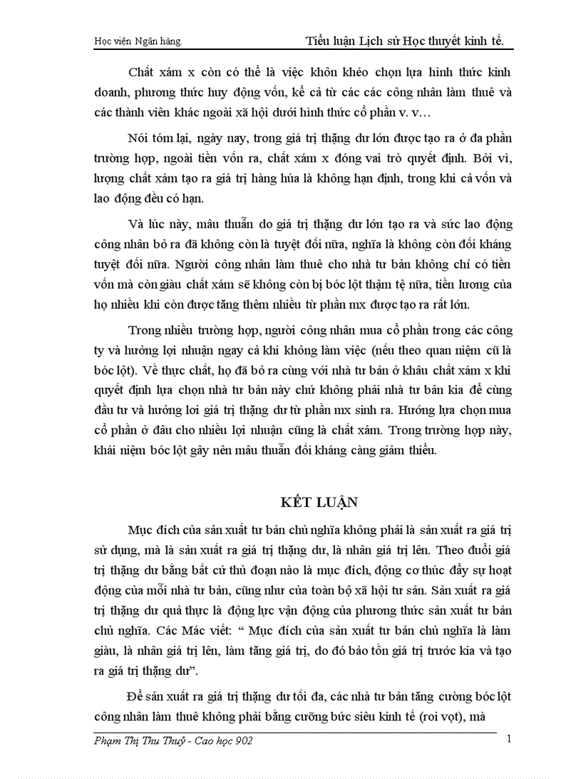 image for page Học thuyết giá trị thặng dư của Các Mác và ý nghĩa của học thuyết giá trị thặng dư trong giai đoạn phát triển hiện nay của đất nước ta