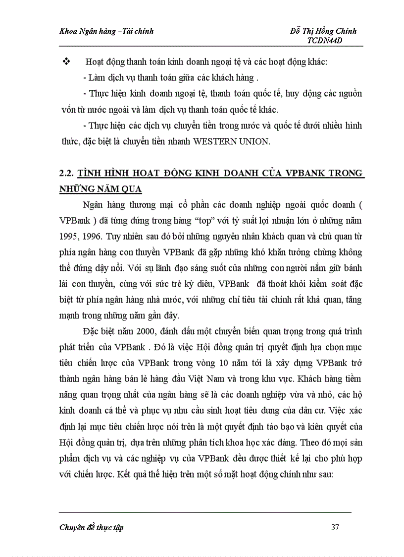 image for page Năng cao nâng lực cạnh tranh trong quá trình hội nhập kinh tế quốc tế tại VPBank