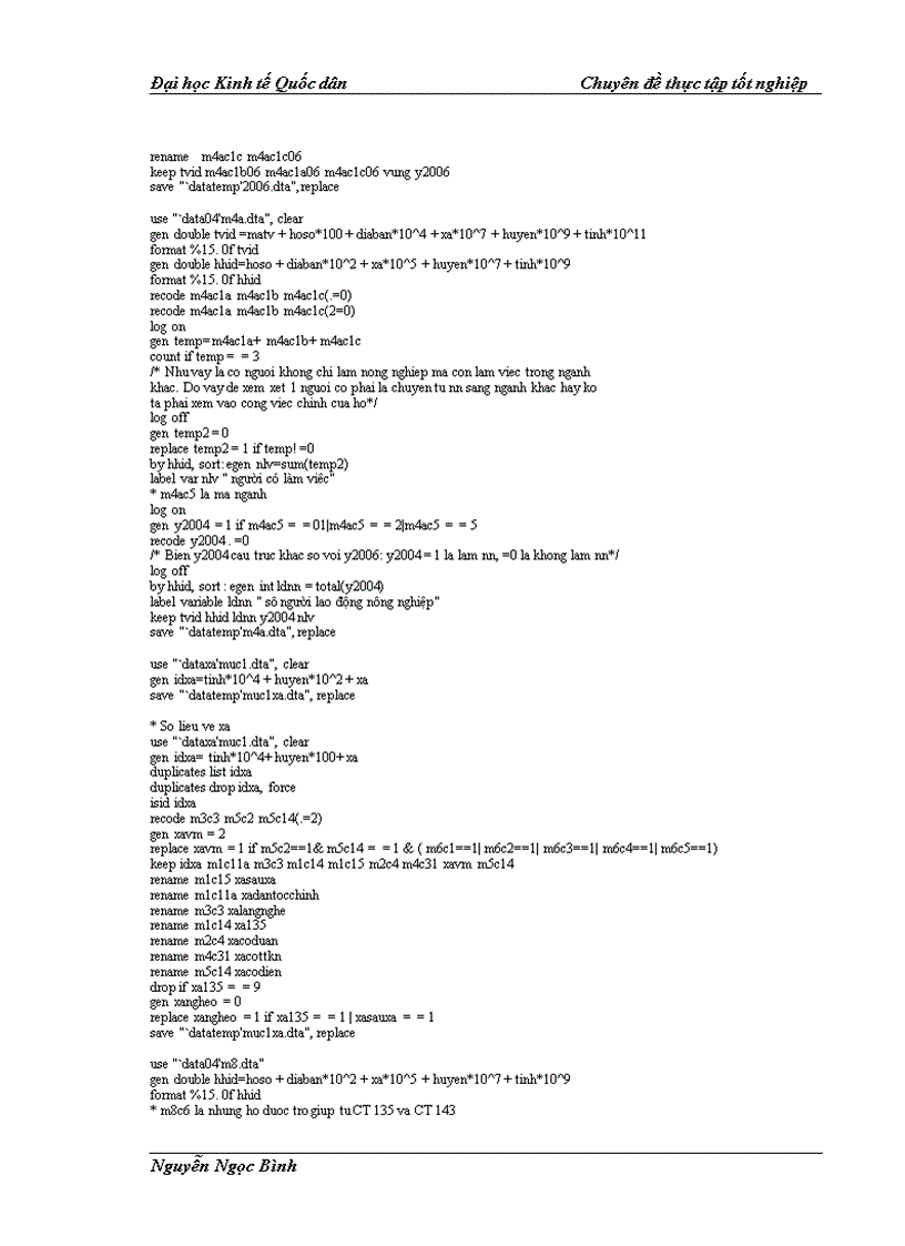 image for page Sử dụng mô hình kinh tế lượng phân tích quá trình chuyển đổi nghề của lao động nông nghiệp Việt Nam