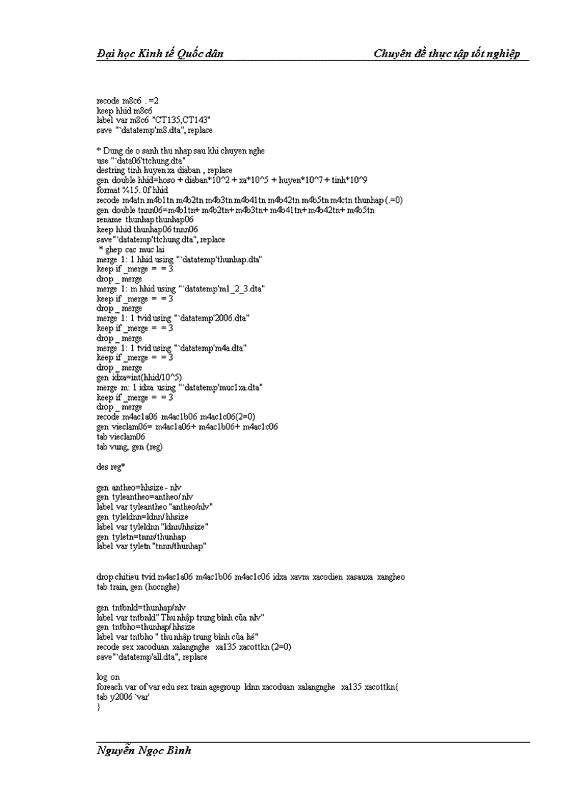 image for page Sử dụng mô hình kinh tế lượng phân tích quá trình chuyển đổi nghề của lao động nông nghiệp Việt Nam