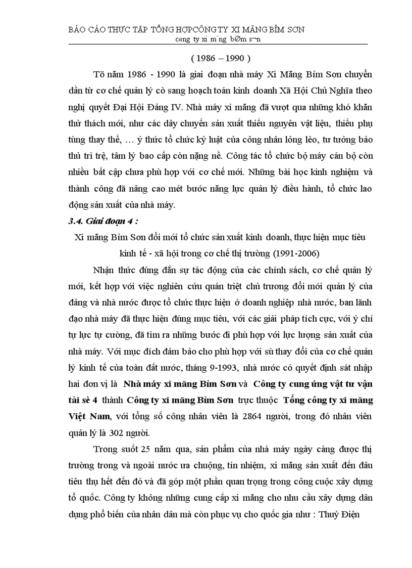 image for page Báo cáo thực tập tổng hợp công ty xi măng bỉm sơn