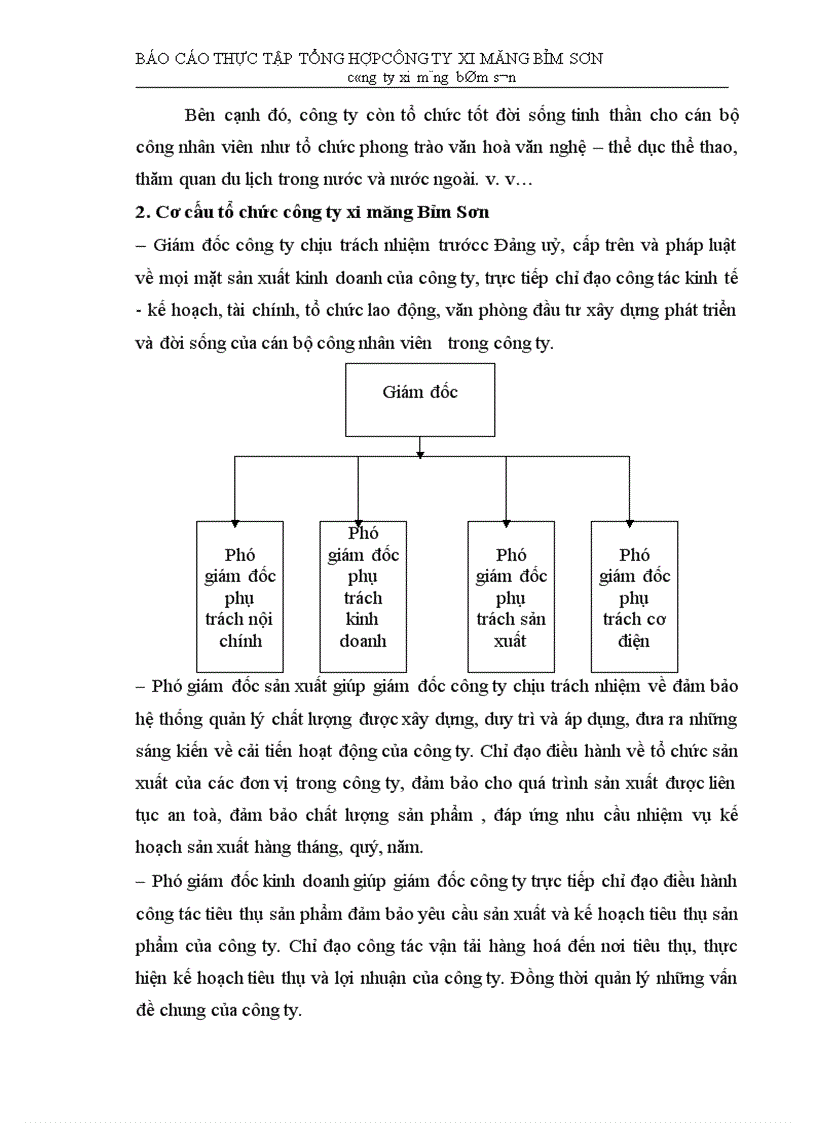 image for page Báo cáo thực tập tổng hợp công ty xi măng bỉm sơn