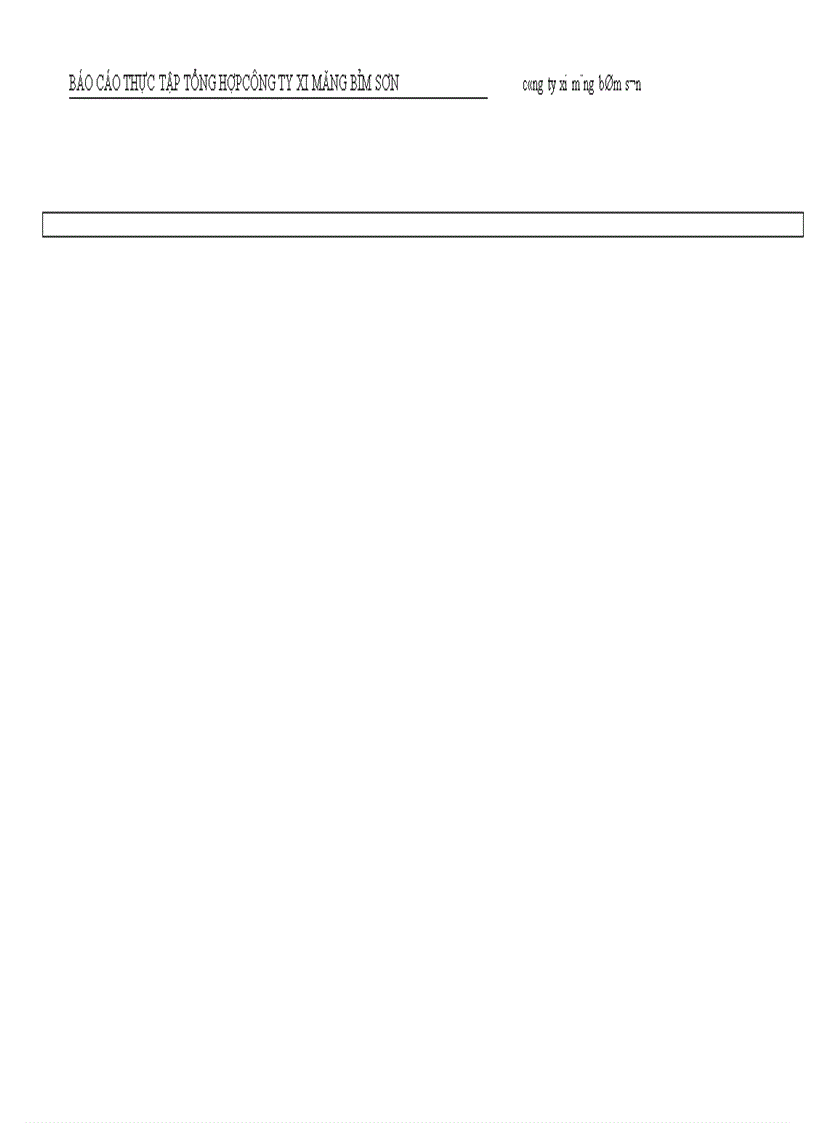 image for page Báo cáo thực tập tổng hợp công ty xi măng bỉm sơn