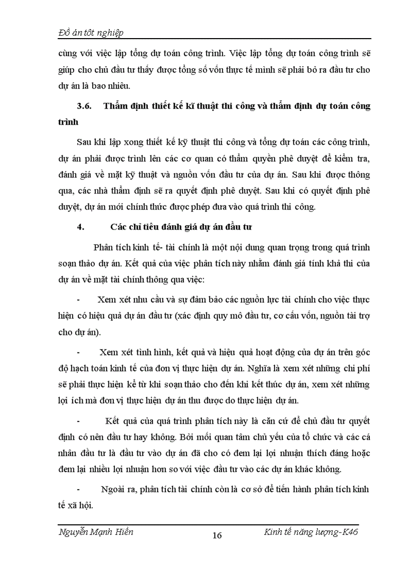 image for page Phân tích đánh giá hiệu quả dự án đầu tư xây dựng trạm biến áp 110kV Mỹ Đình