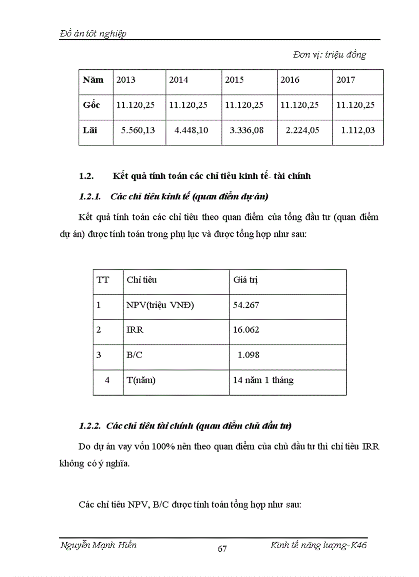 image for page Phân tích đánh giá hiệu quả dự án đầu tư xây dựng trạm biến áp 110kV Mỹ Đình