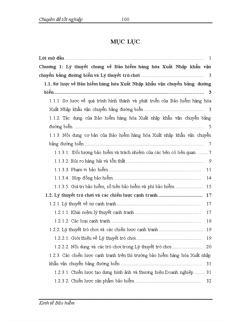 image for page Lý thuyết trò chơi với Bảo Việt và đối thủ cạnh tranh trên thị trường bảo hiểm hàng hóa Xuất nhập khẩu vận chuyển bằng đường biển 1