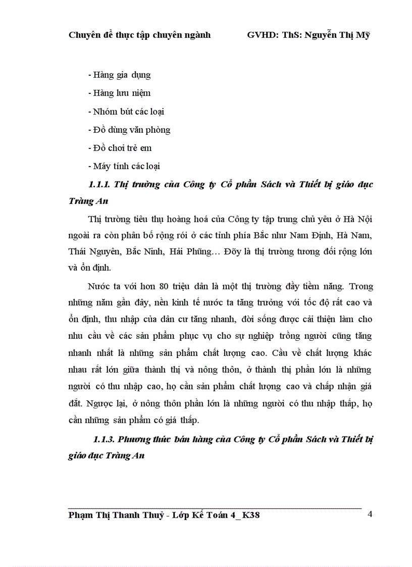 image for page Hoàn thiện kế toán bán hàng tại Công ty Cổ phần Sách và Thiết bị giáo dục Tràng An 1