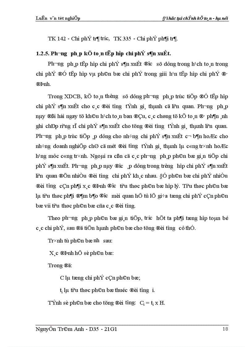 image for page Tổ chức công tác kế toán xác định chi phí sản xuất và tính giá thành sản phẩm 1