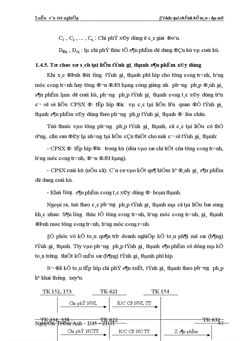 image for page Tổ chức công tác kế toán xác định chi phí sản xuất và tính giá thành sản phẩm 1