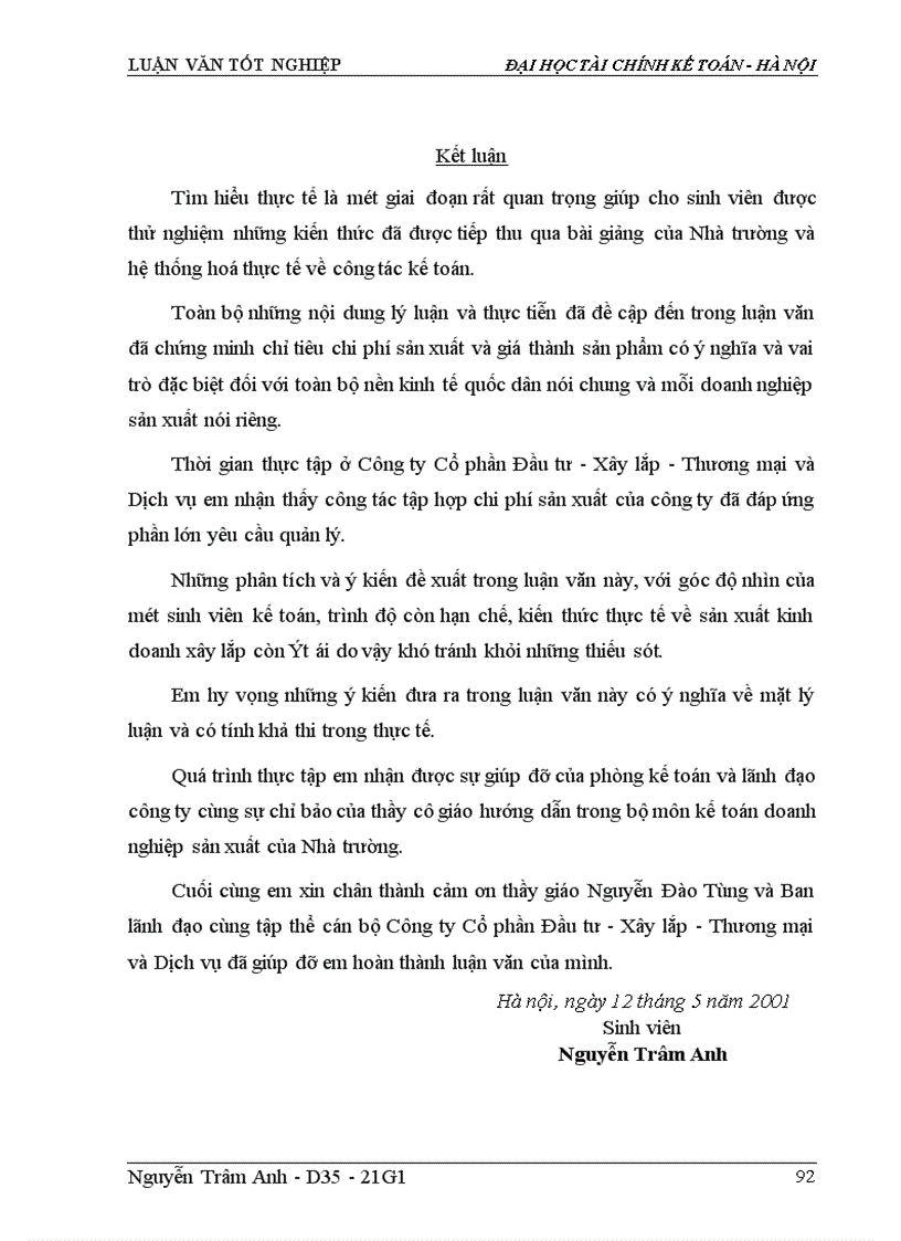 image for page Tổ chức công tác kế toán xác định chi phí sản xuất và tính giá thành sản phẩm 1