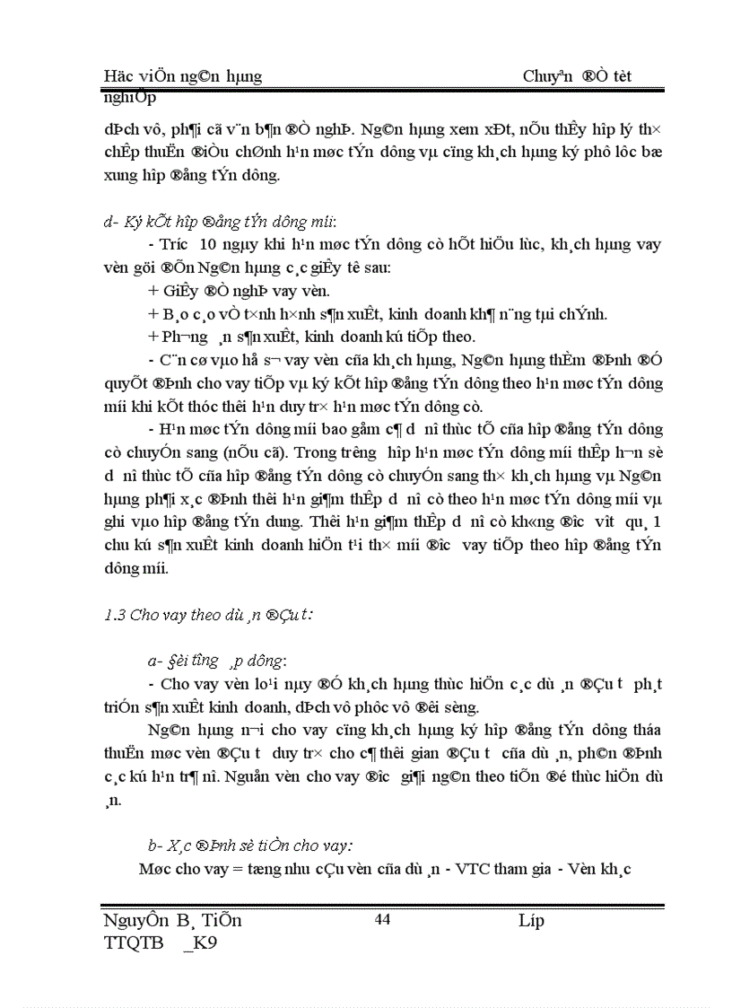 image for page Báo cáo thực tập tốt nghiệp tại NHNo PTNT chi nhánh Hậu Lộc