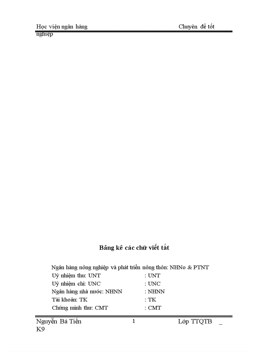 image for page Báo cáo thực tập tốt nghiệp tại NHNo PTNT chi nhánh Hậu Lộc