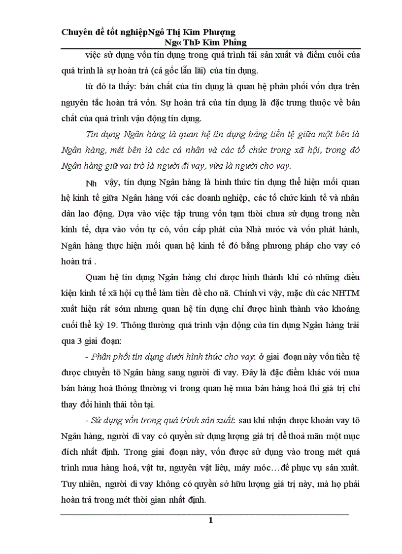 image for page Giải pháp nâng cao chất lượng tín dụng ngắn hạn tại Ngân hàng Công thương Nam Định 1