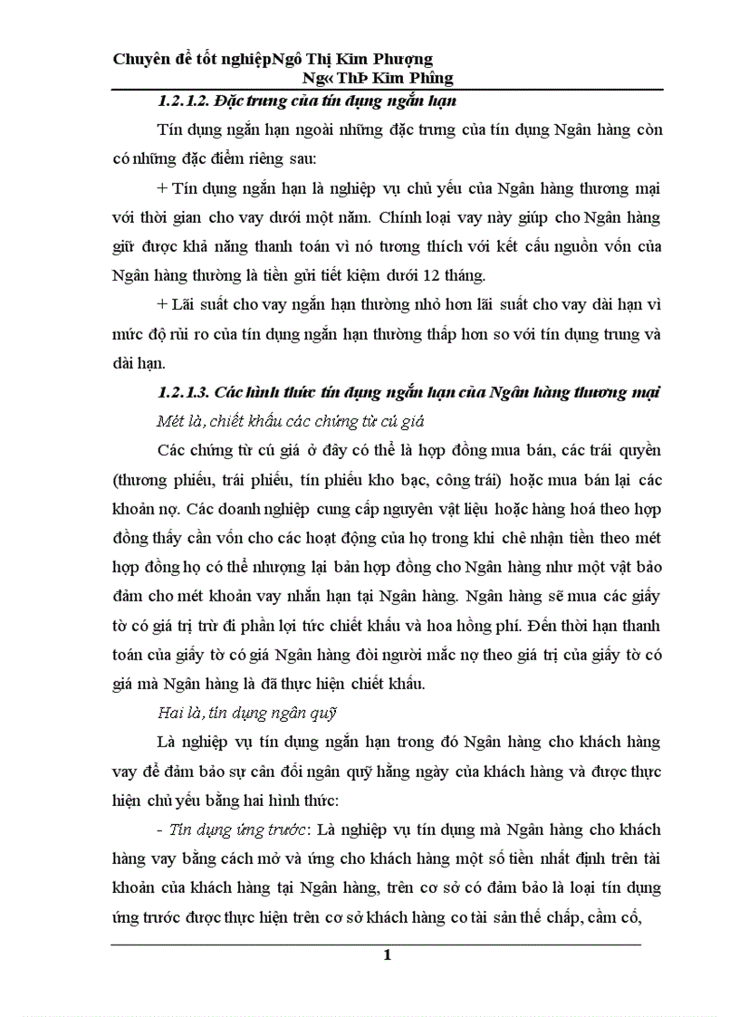 image for page Giải pháp nâng cao chất lượng tín dụng ngắn hạn tại Ngân hàng Công thương Nam Định 1