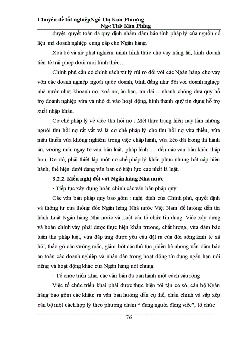 image for page Giải pháp nâng cao chất lượng tín dụng ngắn hạn tại Ngân hàng Công thương Nam Định 1