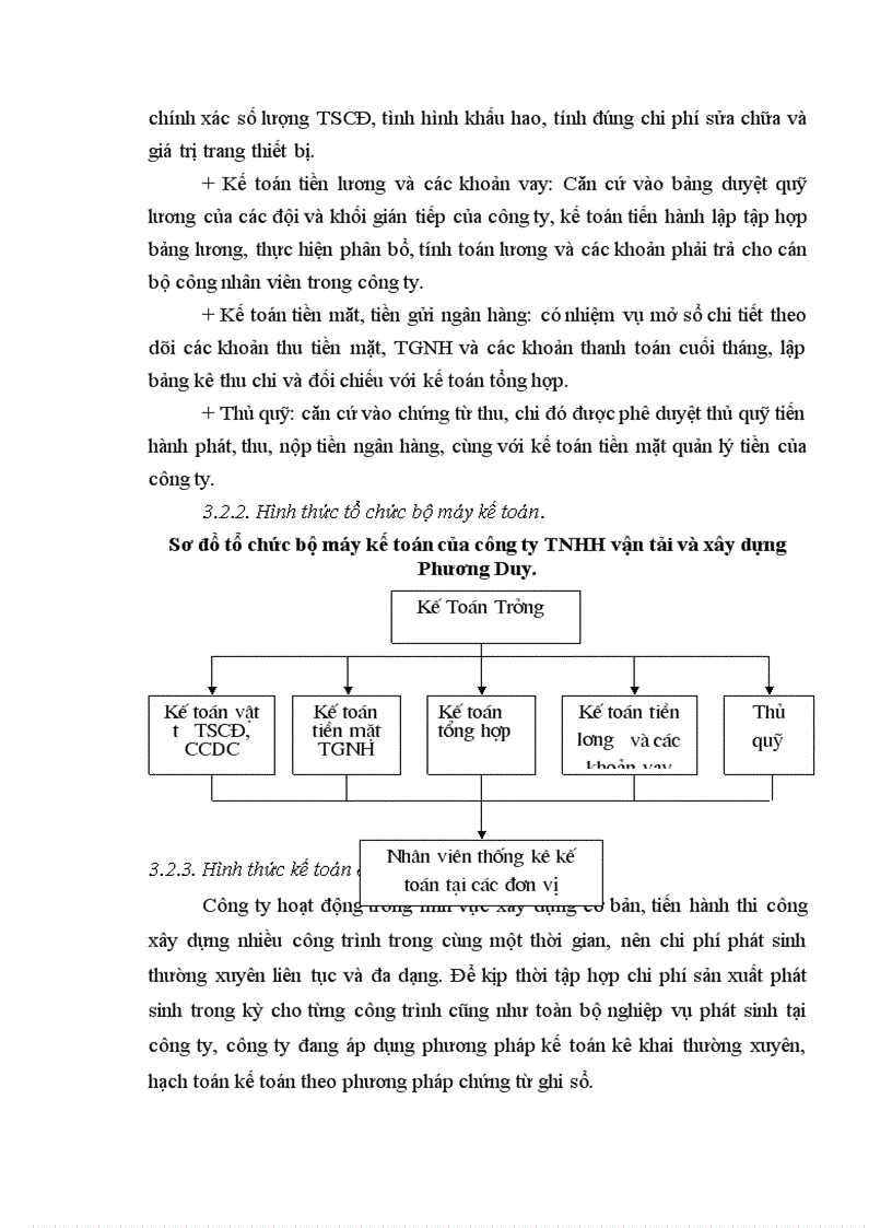 image for page Kế toán tăng giảm và trích khấu hao tài sản cố định trong công ty TNHH vận tải và xây dựng Phương Duy 1