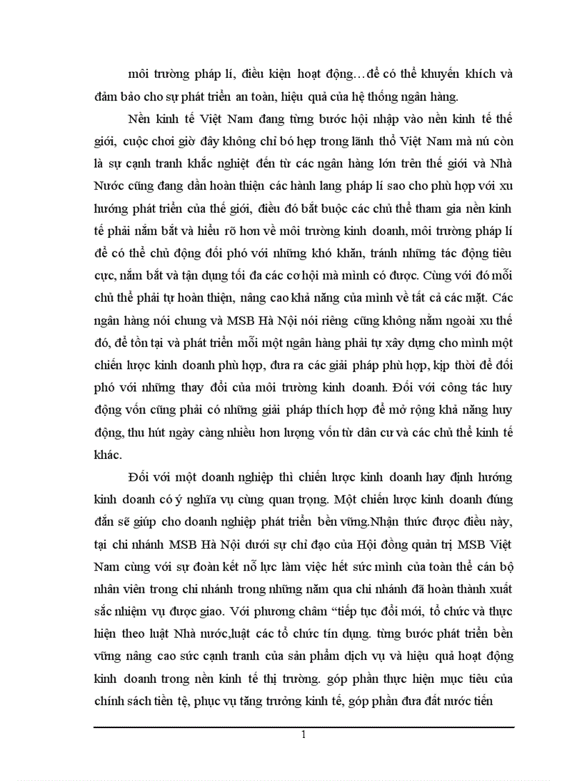 image for page Thực trạng và giải pháp tăng cường công tác huy động vốn tại Ngân hàng thương mại cổ phần Hàng Hải chi nhánh Hà Nội 1