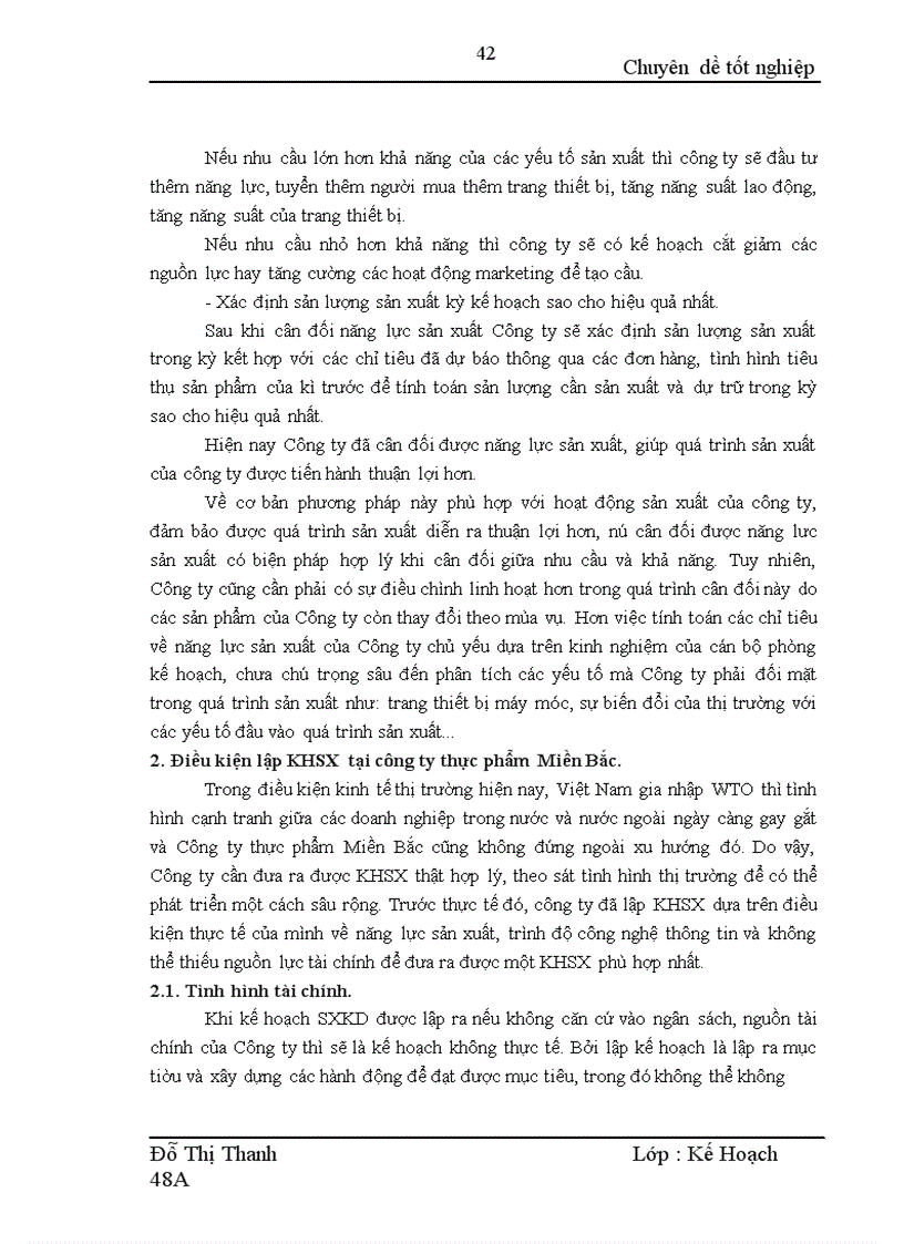 image for page Một số giải pháp thực hiện kế hoạch sản xuất kinh doanh của công ty thực phẩm Miền Bắc 1