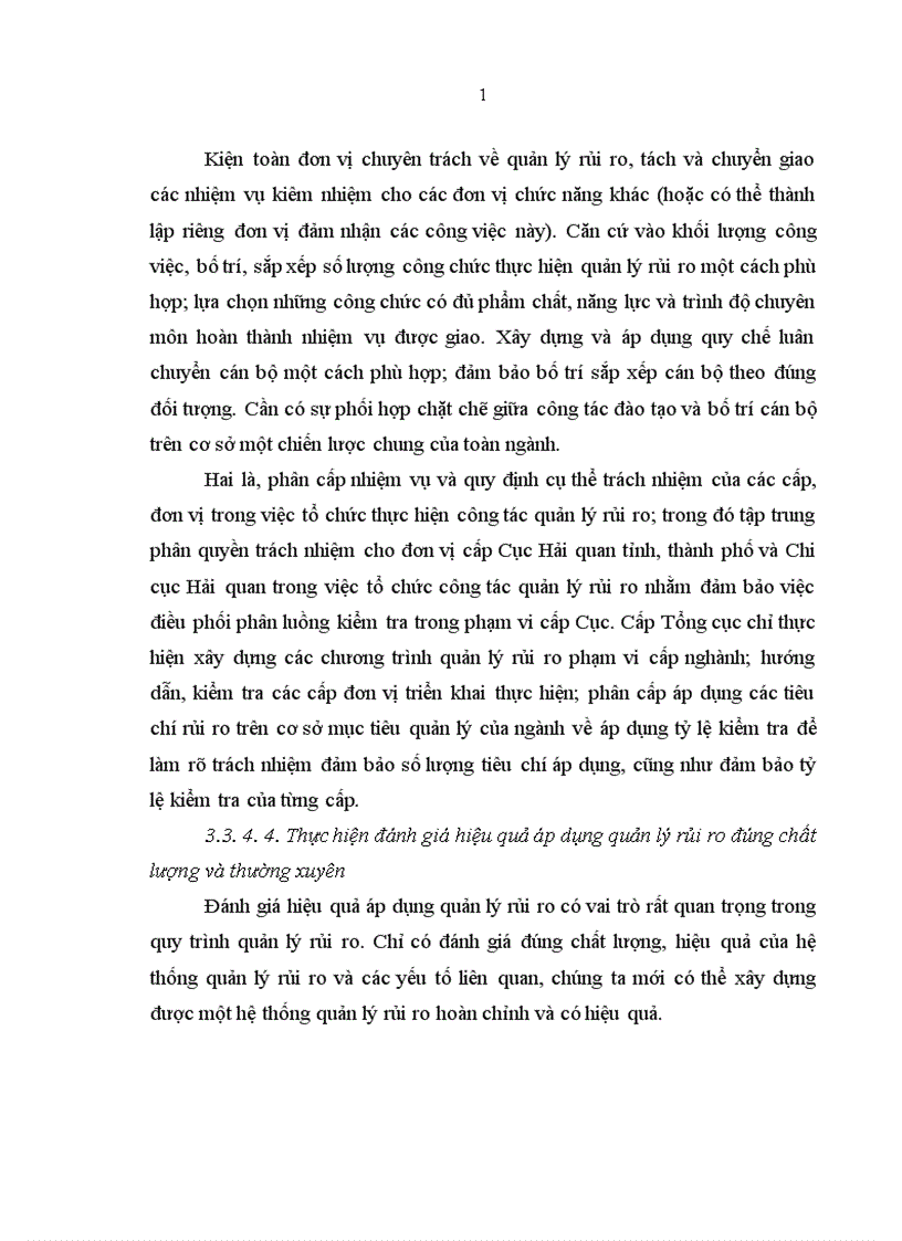 image for page Quản lý rủi ro nhằm nâng cao hiệu quả công tác trong tiến trình hiện đại hóa Hải quan Việt Nam