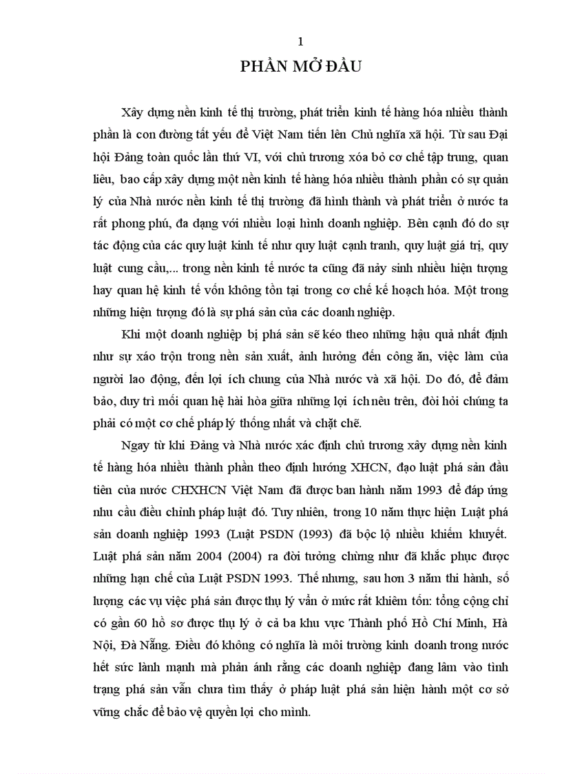 image for page Quyền và nghĩa vụ của chủ nợ và con nợ trong thủ tục phá sản 1