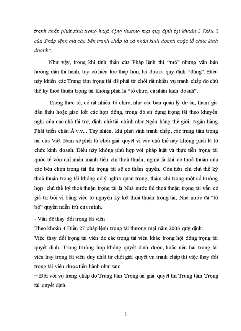 image for page Giải quyết tranh chấp thương mại quốc tế bằng trọng tài tại Việt Nam