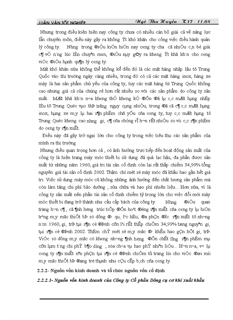 image for page Vốn cố định và các biện pháp nâng cao hiệu quả sử dụng vốn cố định ở công ty Cổ phần dụng cụ cơ khí xuất khẩu 1